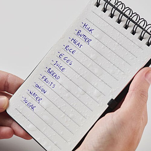 Additional Image 5 - a person holding a spiral notebook