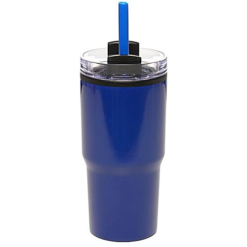Additional Image 2 - a blue cup with a straw