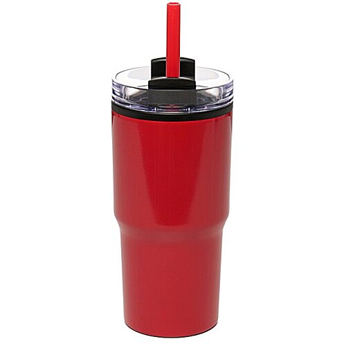 Additional Image 3 - a red cup with a straw