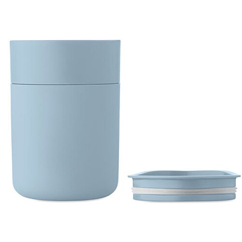Additional Image 2 - a white cylindrical container with a lid