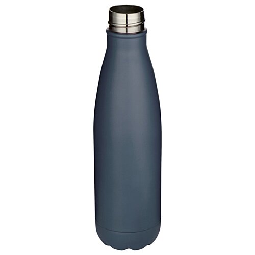 Additional Image 3 - a grey water bottle with a silver lid