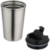 Additional Thumbnail Image 5 - a stainless steel cup and a black lid