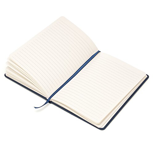 Additional Image 1 - a white notebook with blue band