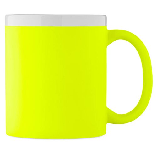Additional Image 4 - a yellow mug with a white handle