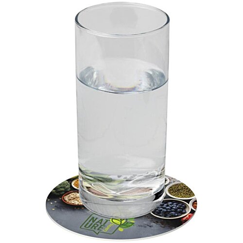 Additional Image 3 - a glass of water on a coaster
