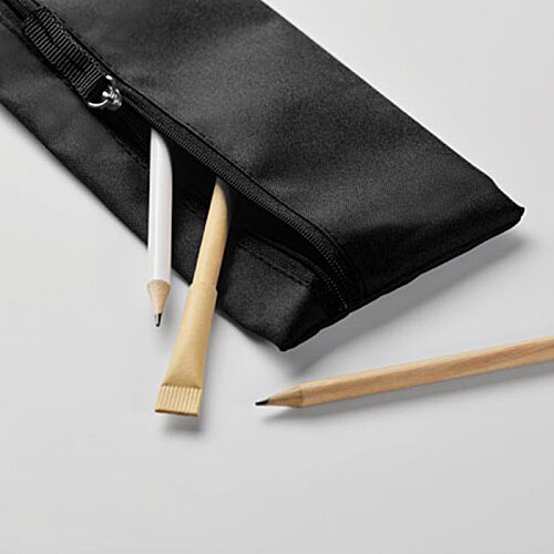 Additional Image 5 - a black bag with a few toothpicks