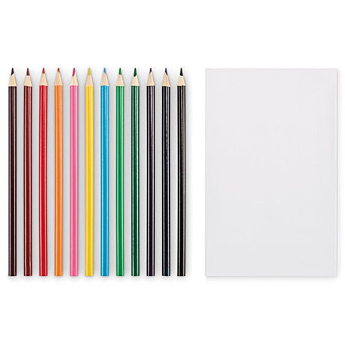 Additional Image 1 - a group of colored pencils