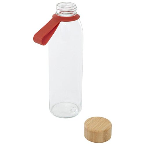 Additional Image 6 - a clear plastic bottle with a red lid