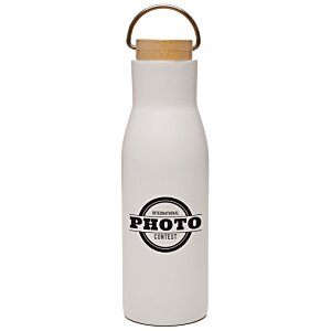 Additional Image 3 - a white bottle with a brown handle