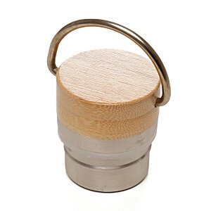 Additional Image 4 - a metal bucket with a wooden handle