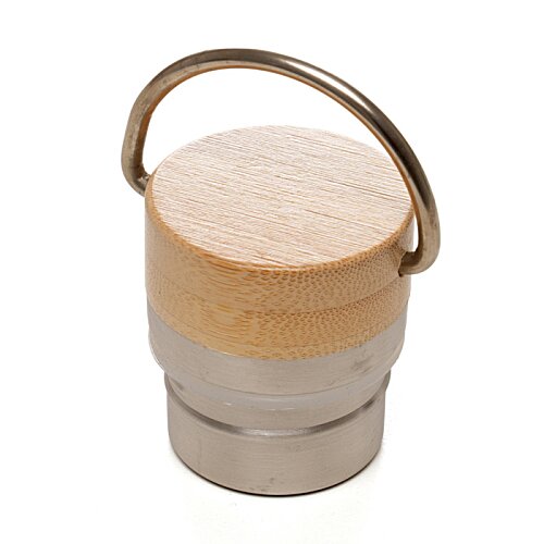 Additional Image 4 - a metal bucket with a wooden handle