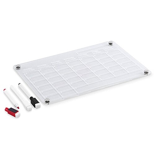 Additional Image 8 - a white board with black and red objects on it