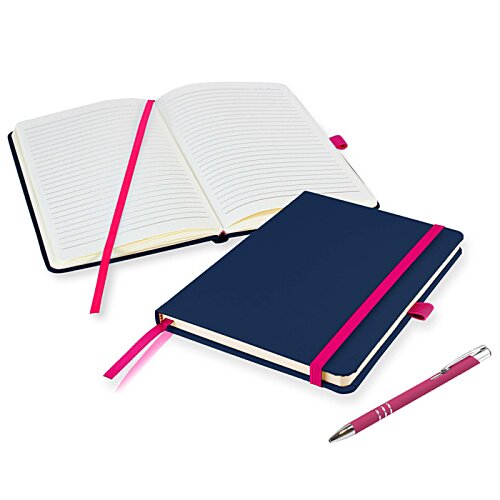 Additional Image 4 - a notebooks with a red band