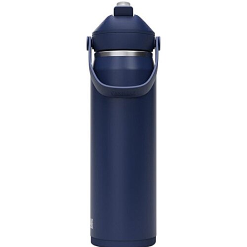 Additional Image 3 - a blue water bottle with a cap