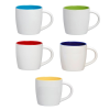 Additional Thumbnail Image 1 - a group of white mugs with different colored cups