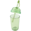 Additional Thumbnail Image 1 - a green plastic cup with a straw