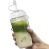 Additional Thumbnail Image 4 - a hand holding a plastic cup with a straw