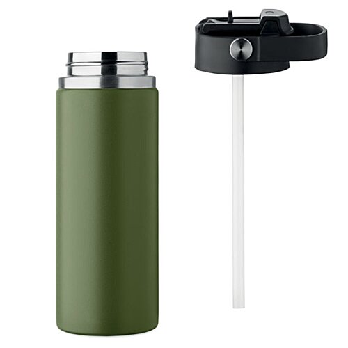 Additional Image 10 - a green and black thermos