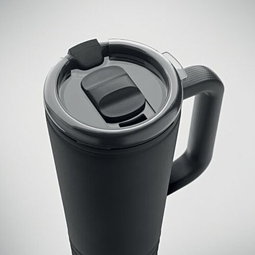 Additional Image 6 - a black coffee mug with a handle