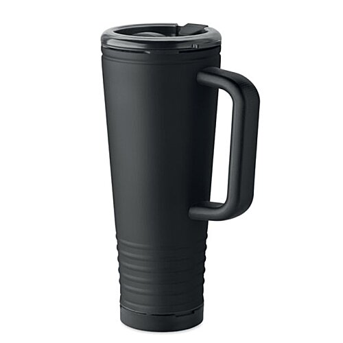 Additional Image 1 - a black mug with a handle
