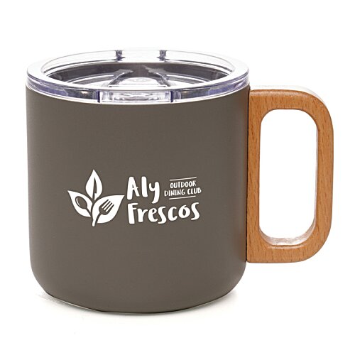 Additional Image 3 - a brown and orange mug
