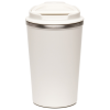 Additional Thumbnail Image 2 - a white coffee cup with a silver lid