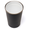 Additional Thumbnail Image 4 - a black cup with a white rim
