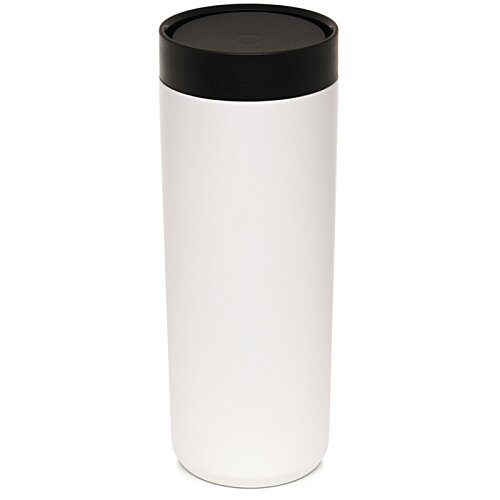 Additional Image 4 - a white cylindrical container with black lid