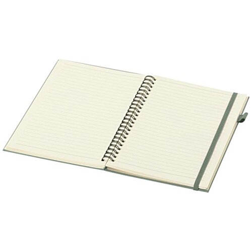 Additional Image 8 - a white notebook with a silver band