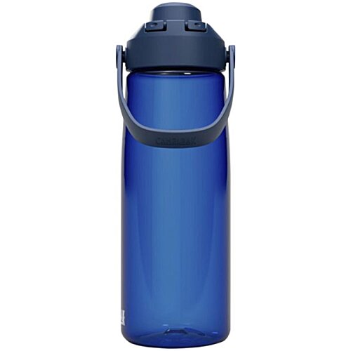 Additional Image 2 - a blue water bottle with a black handle