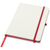 Additional Thumbnail Image 4 - a white notebook with a red band