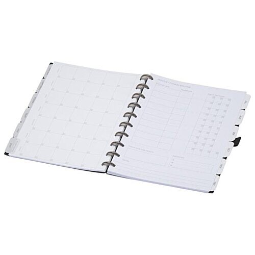 Additional Image 3 - a white notebook with a metal ring