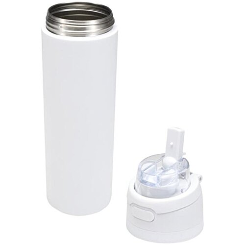 Additional Image 3 - a white and silver bottle