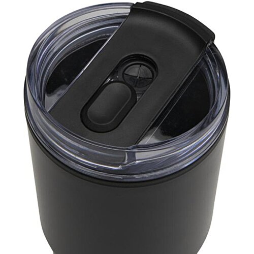 Additional Image 3 - a black cylindrical object with a lid