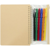 Additional Thumbnail Image 2 - a notebook with a set of pens