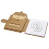 Additional Thumbnail Image 2 - a brown and white card holder