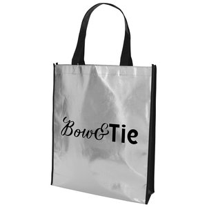 Additional Image 1 - a white bag with black text