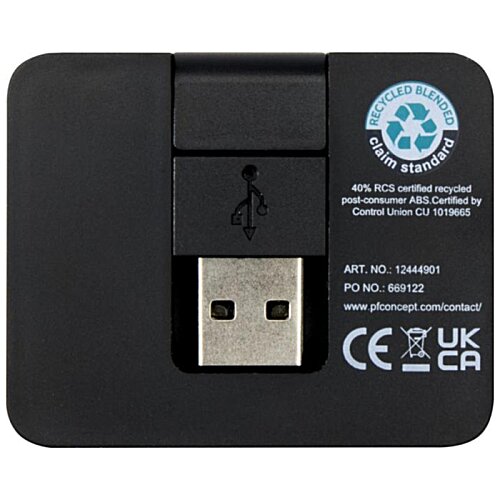 Additional Image 5 - a black rectangular object with a usb port