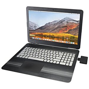 Additional Image 6 - a laptop with a white keyboard