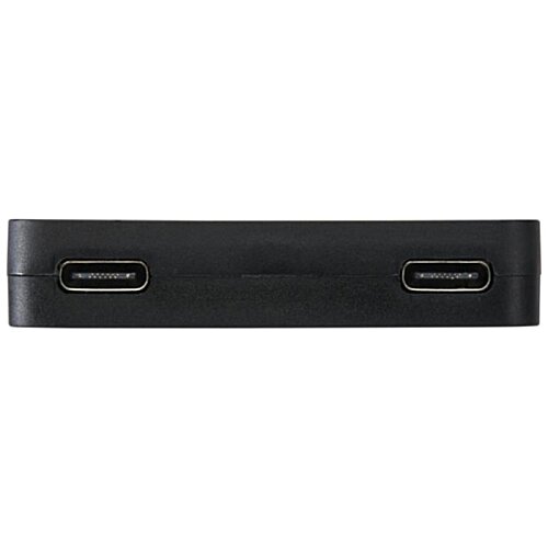 Additional Image 1 - a black rectangular object with two usb ports
