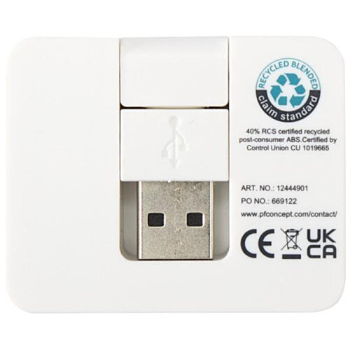 Additional Image 4 - a white square object with a usb port