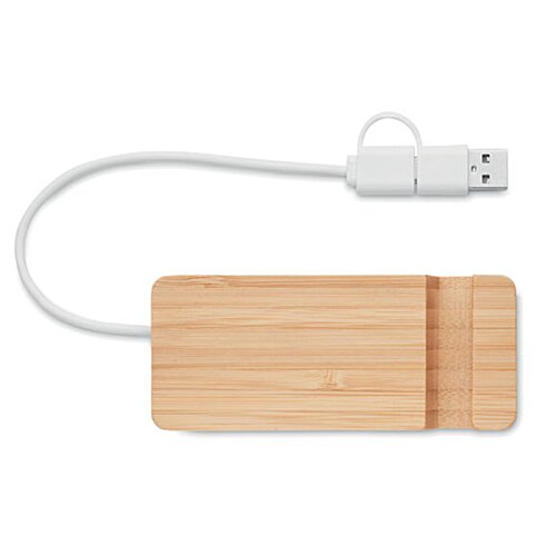Additional Image 1 - a wooden rectangular object with a white cord