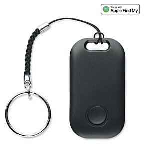 Additional Image 7 - a black keychain with a cord