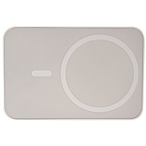 Additional Image 5 - a white rectangular object with a circle and a white line