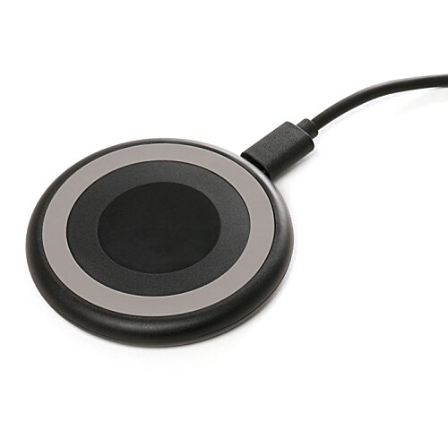 Additional Image 2 - a black and grey circular object with a cord