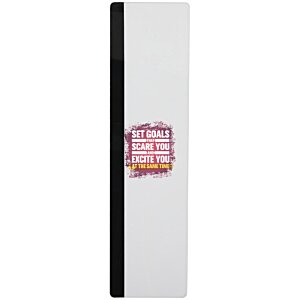 Additional Image 1 - a white rectangular object with a pink square on it