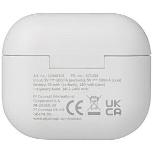 Additional Image 2 - a white square object with text on it