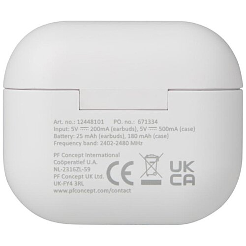 Additional Image 2 - a white square object with text on it