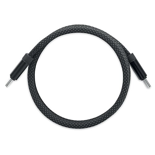 Additional Image 3 - a black cable with a white background
