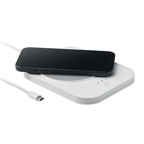 Additional Image 2 - a black phone on a white pad